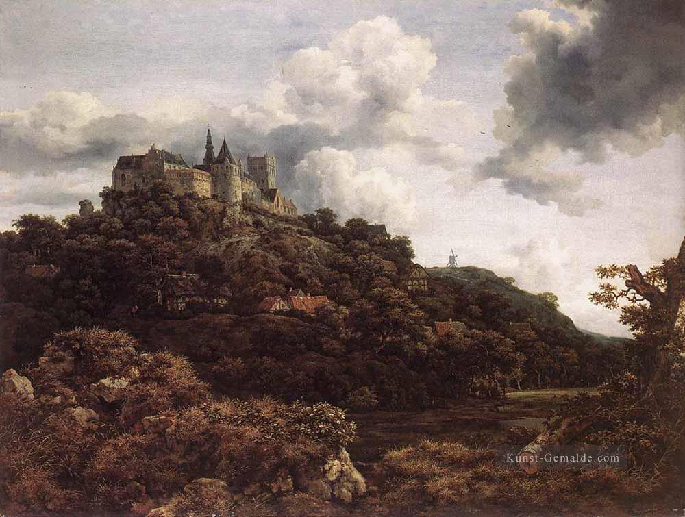 Burg Bentheim Landschaft Jacob Isaakszoon van Ruisdael Ölgemälde